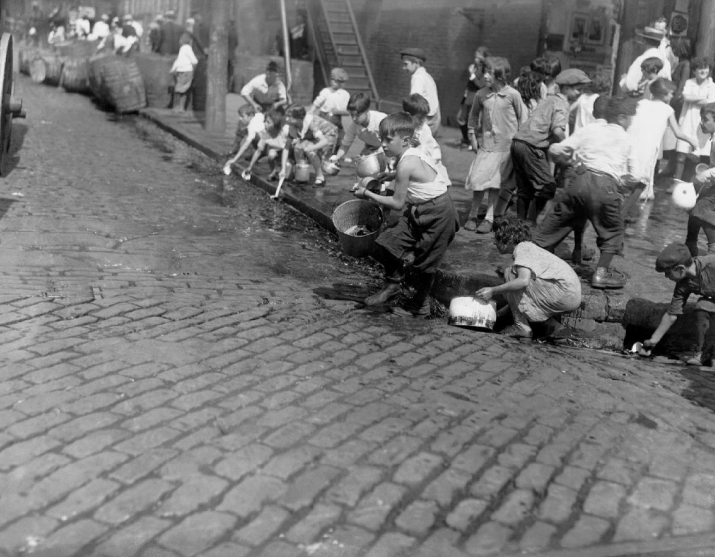 Kids collecting dumped booze to sell it back to adults 